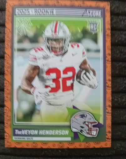 2025 Panini Score A Treat #59 TreVeyon Henderson — front