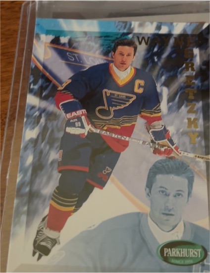 1995-96 Parkhurst International #449 Wayne Gretzky — front