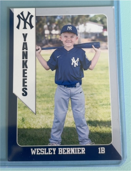 2023 Donruss #1B Wesley Bernier — front