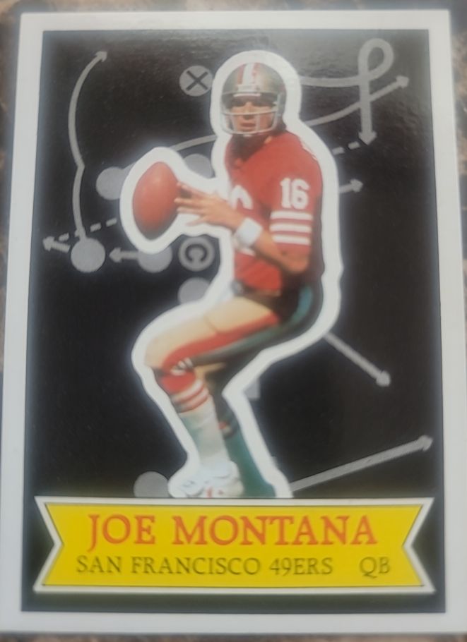 1984 Topps #13 Joe Montana — front