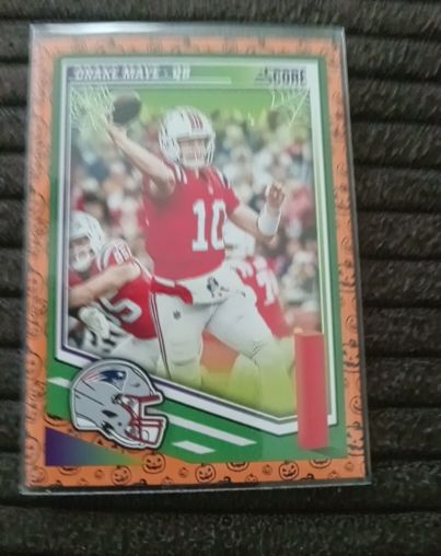 2025 Panini Score A Treat Halloween #27 Drake Maye — front
