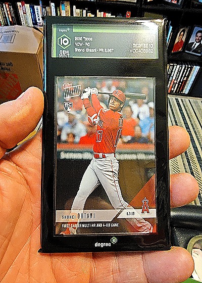 2023 Topps Now #OS-10 Shohei Ohtani — front