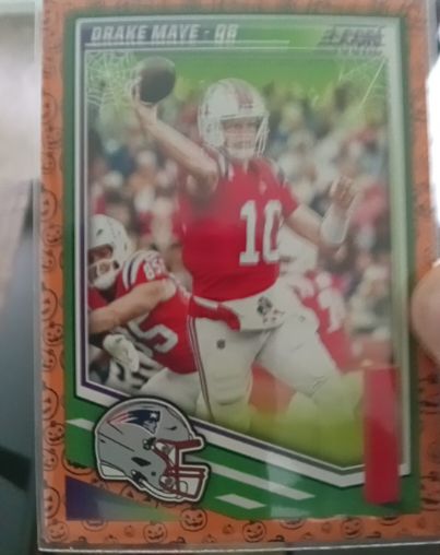 2025 Panini Score A Treat Halloween #27 Drake Maye — front