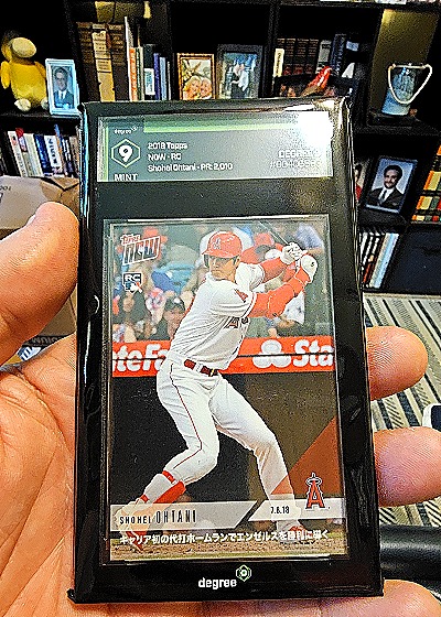 2018 Topps Now #432 Shohei Ohtani Angels RC Rookie — front