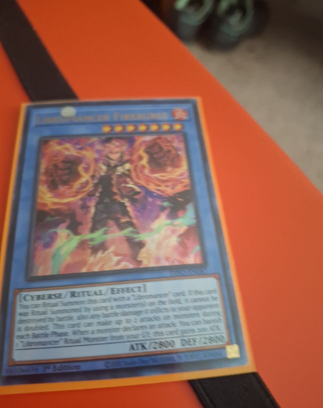2023 Yu-Gi-Oh! MP23-EN112 Libromancer Fireburst — front