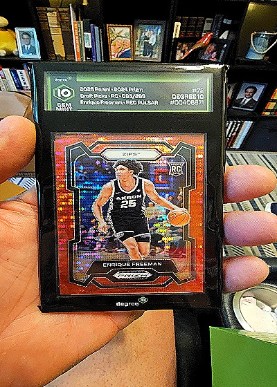 2023 Panini Prizm Draft Picks RC #179 Enrique Freeman — front