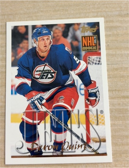 1995-96 Topps #258 Deron Quint — front