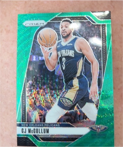 2024-25 Panini Prizm #160 CJ McCollum — front