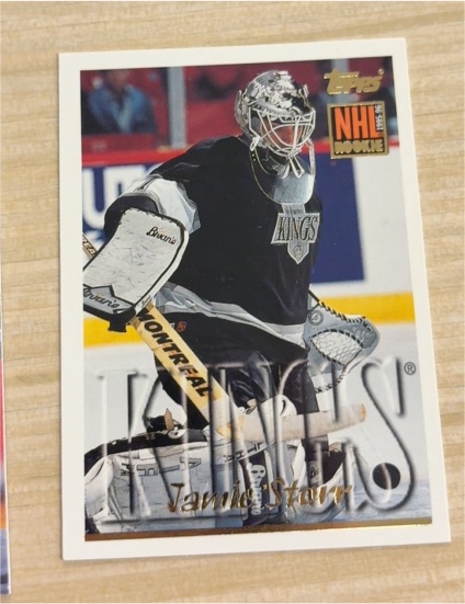 1995-96 Topps #363 Jamie Storr — front