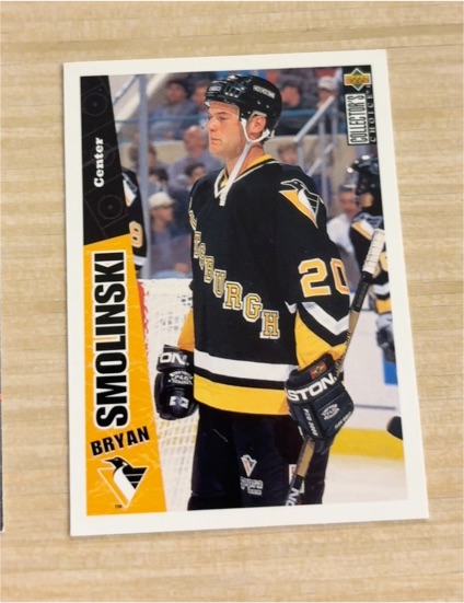 1996-97 Upper Deck Collector's Choice #218 Bryan Smolinski — front