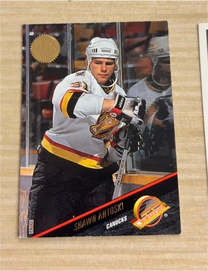 1993-94 Leaf #368 Shawn Antoski — front