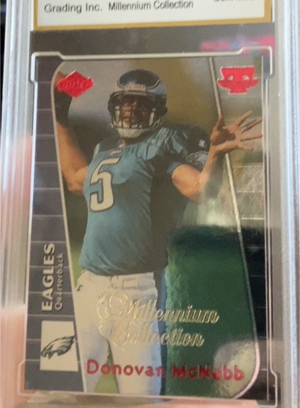 1999 Collector's Edge Triumph #172 Donovan McNabb Millennium Collection — front
