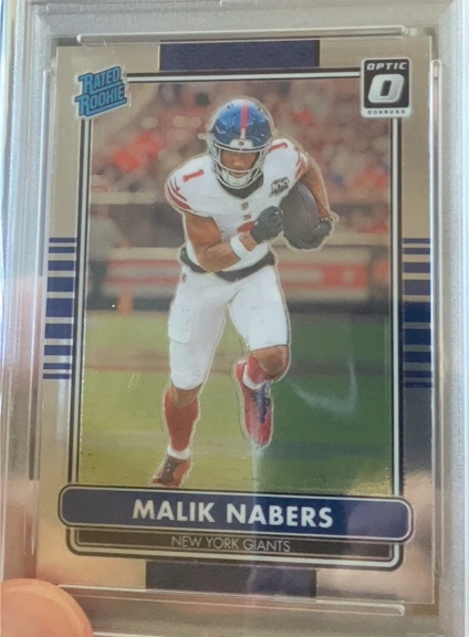 2024 Donruss Optic #5 Malik Nabers 2014 Retro Series Rated Rookie — front