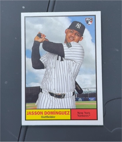 2024 Topps Archives #1 Jasson Dominguez — front