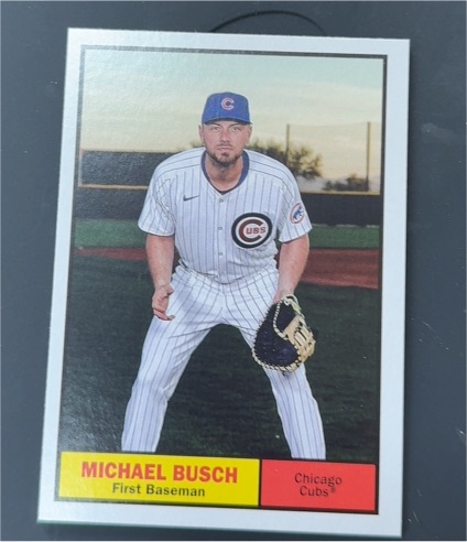 2024 Topps Archives #22 Michael Busch Chicago Cubs — front