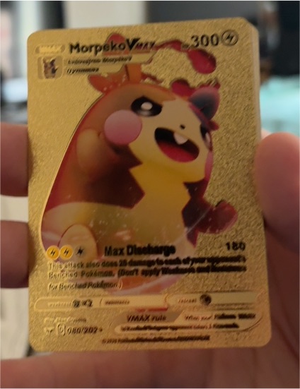 2020 Pokemon #080 Morpeko VMAX — front