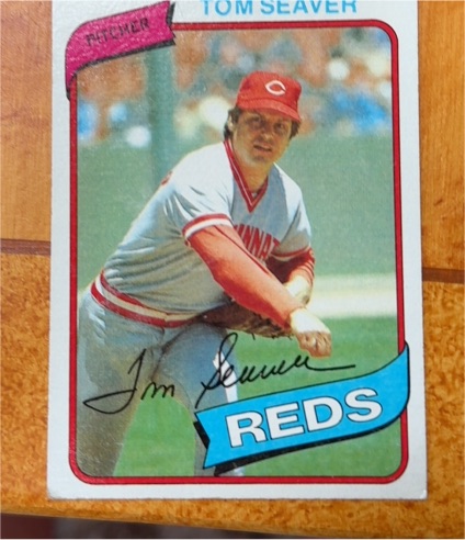 1980 Topps #500 Tom Seaver — front