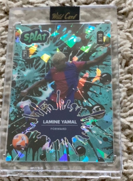 2024 Wild Card Splat #SPLAT Lamine Yamal — front