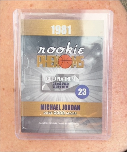 1981 Rookie Phenoms #23 Michael Jordan — front