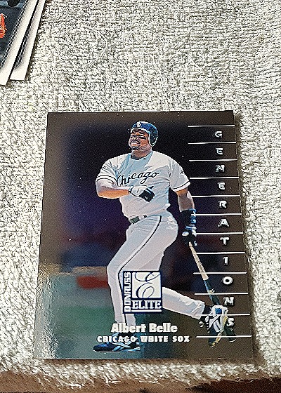 1998 Donruss Elite #132 Albert Belle — front