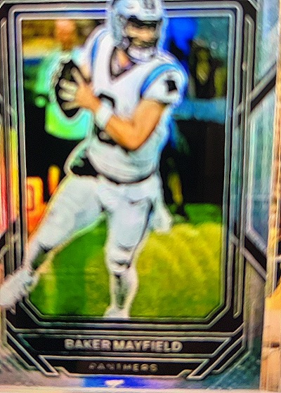 2023 Panini Prizm Draft Picks Baker Mayfield — front