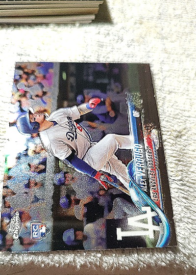 2018 Topps Chrome #167 Alex Verdugo — front