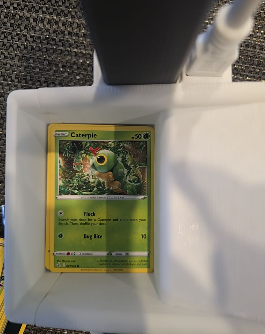 2021 Pokémon Fusion Strike #001 Caterpie — front