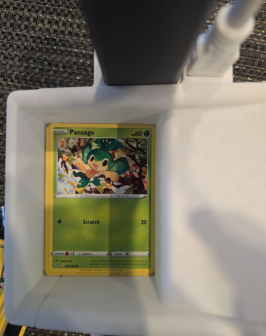 2021 Pokémon Fusion Strike #007 Pansage — front