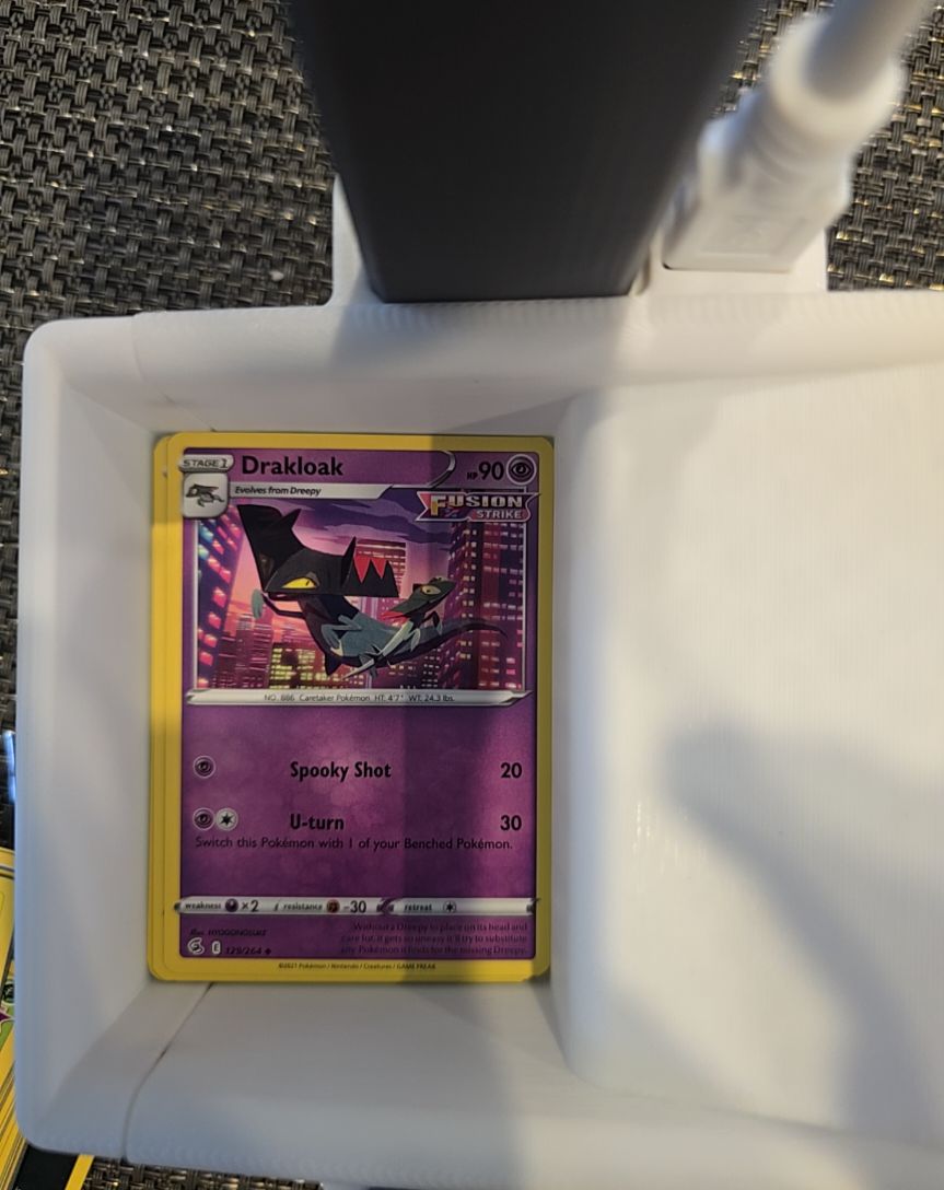 2021 Pokémon Fusion Strike #129 Drakloak — front