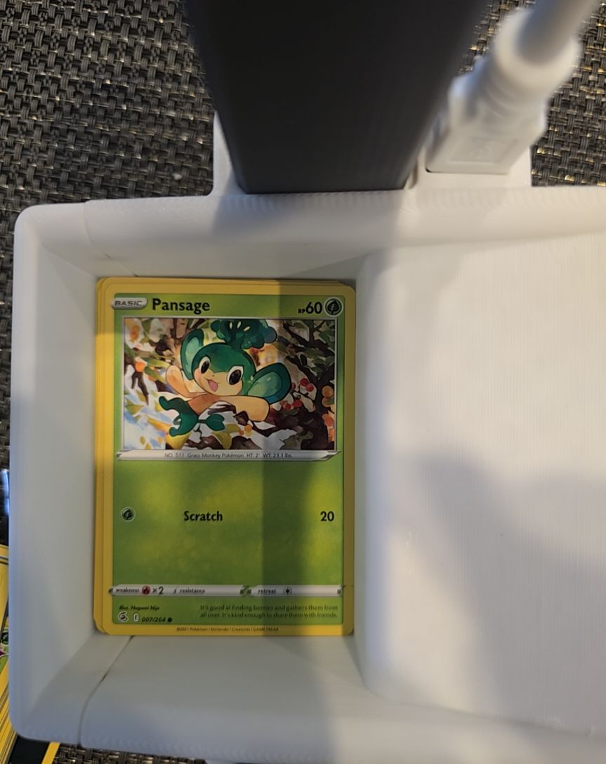 2021 Pokémon Fusion Strike #007 Pansage — front