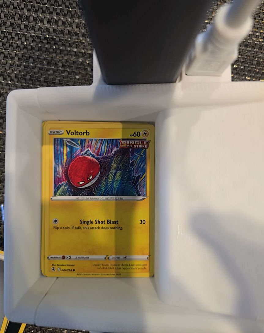 2021 Pokémon Fusion Strike #087 Voltorb — front