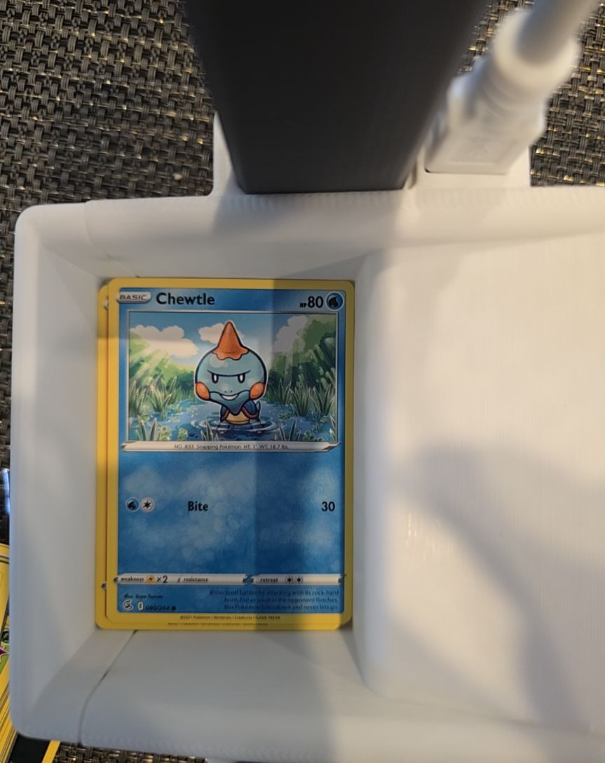 2021 Pokémon Fusion Strike #080 Chewtle — front