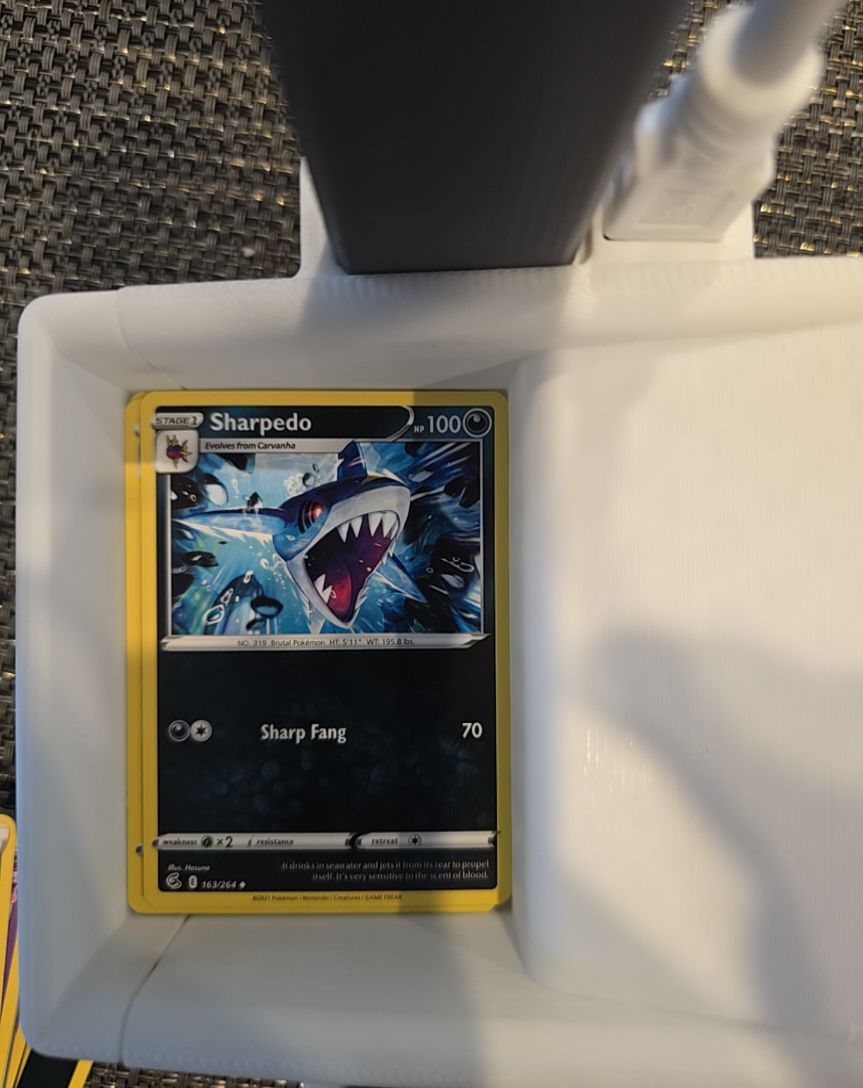 2021 Pokémon Fusion Strike #163 Sharpedo — front
