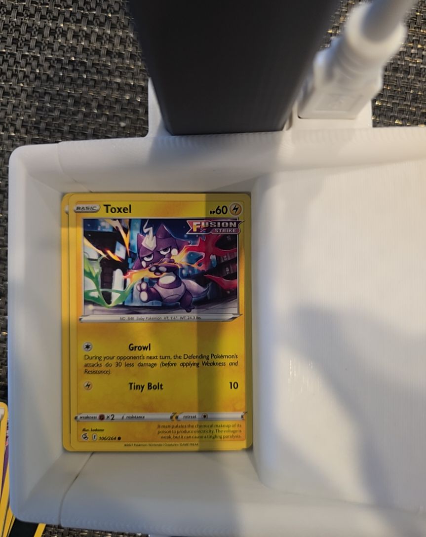 2021 Pokémon Fusion Strike #106 Toxel — front