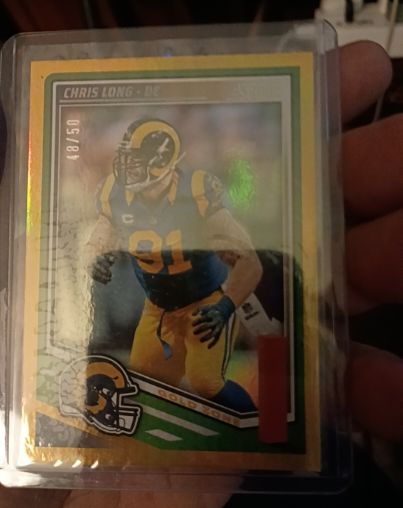 2025 Panini Score #81 Chris Long — front