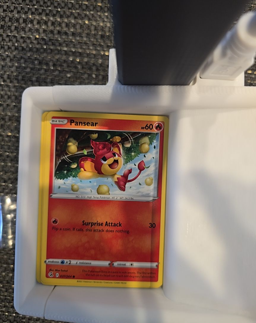 2021 Pokémon Fusion Strike #037 Pansear — front
