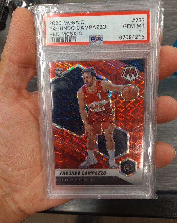 2020 Panini Mosaic #237 Facundo Campazzo — front
