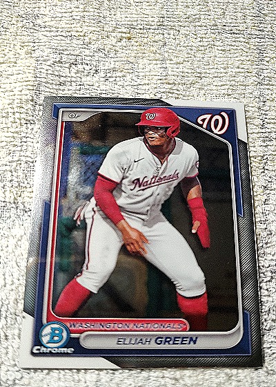 2024 Bowman Chrome Prospects #BCP-72 Elijah Green — front