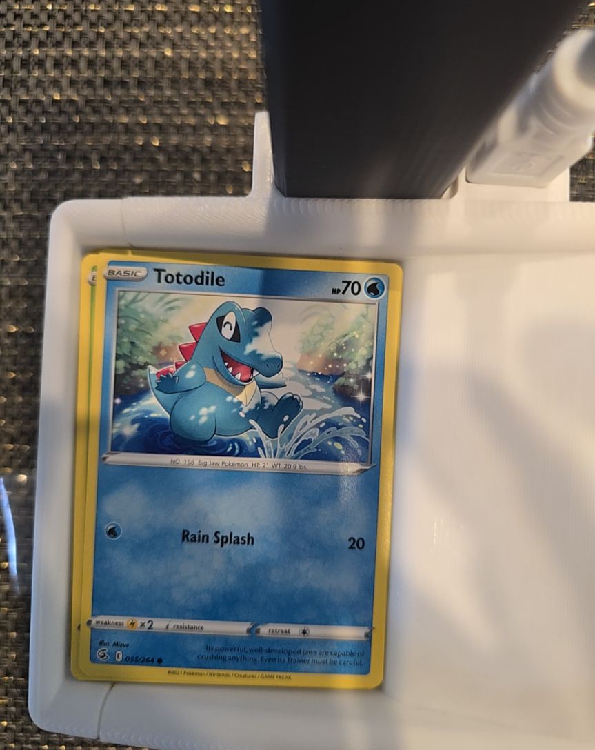 2021 Pokémon #055 Totodile — front