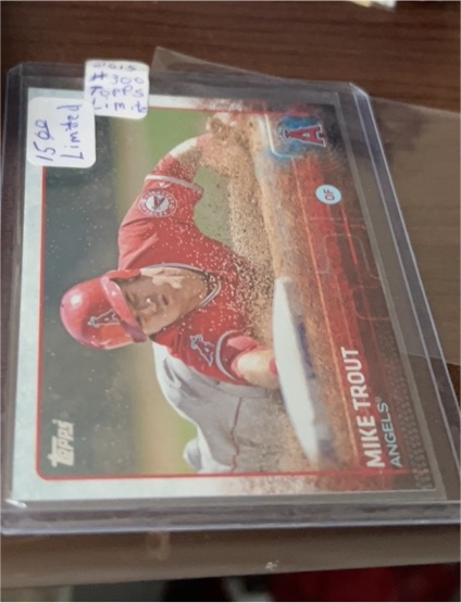 2015 Topps #300 Mike Trout — front