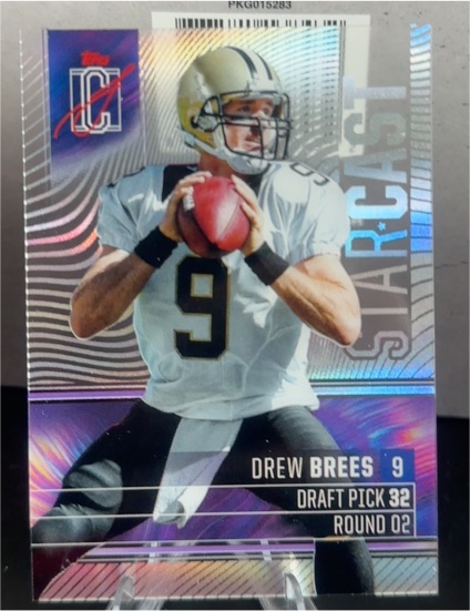 2024 Topps Signature Class #SC-11 Drew Brees Star Cast — front