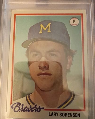 1978 Topps #569 Lary Sorensen — front