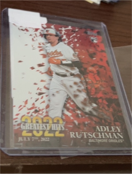 2023 Topps Series 1 2022 Greatest Hits #22GH-23 Adley Rutschman — front