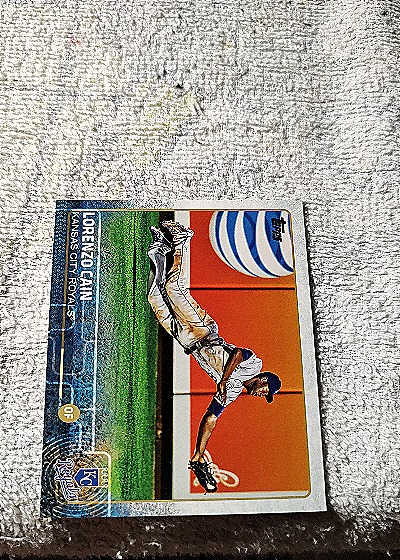 2015 Topps #516 Lorenzo Cain — front