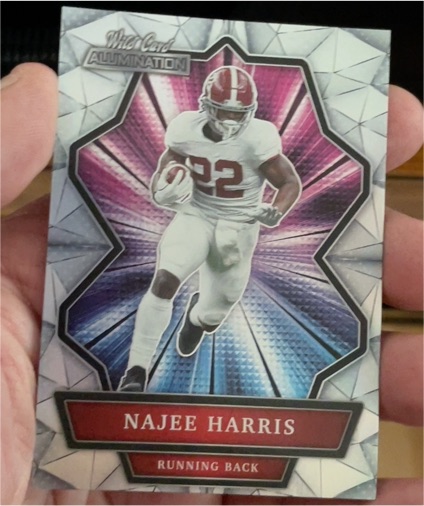 2021 Wild Card Alumination #ABC-9 Najee Harris — front