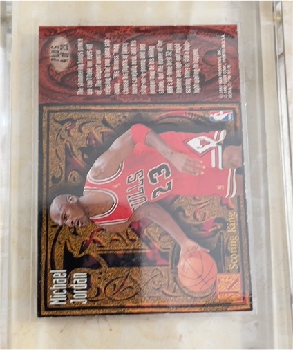 1995-96 Collector's Choice German II #114 Michael Jordan — front