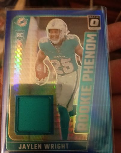 2024 Panini Donruss Optic Rookie Phenom #RPB-JWT Jaylen Wright — front