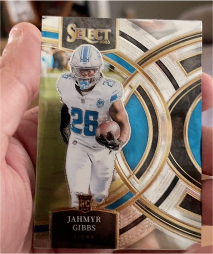 2023 Panini Select #198 Jahmyr Gibbs — front