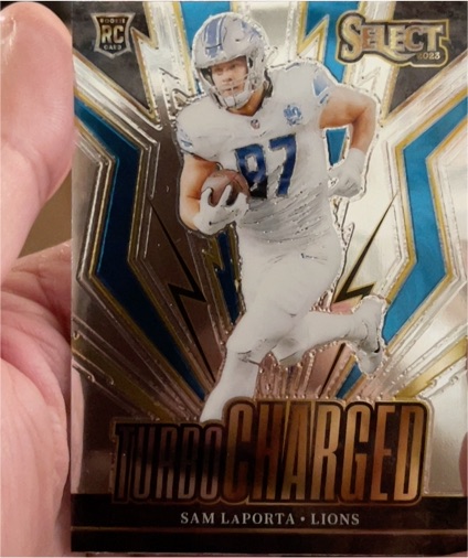 2023 Panini Select Turbocharged #TUR-SLA Sam LaPorta — front