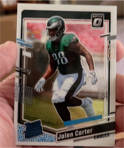 2023 Panini Donruss Optic #281 Jalen Carter — front